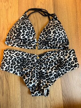 LUNALAE pole or swim set - leopard